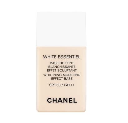 chanel white essentiel whitening model effect base spf30 pa no 